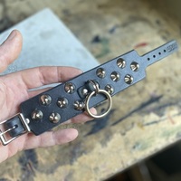 2-1-2 standard British stud bondage-wristband  - Thumbnail 4