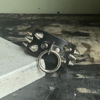 2-1-2 Tall British stud bondage-wristband  - Thumbnail 1