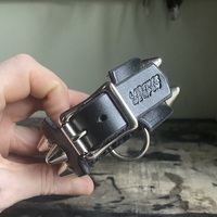 2-1-2 Tall British stud bondage-wristband  - Thumbnail 3