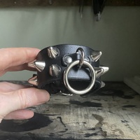 2-1-2 Tall British stud bondage-wristband  - Thumbnail 6