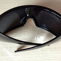 Stunning Oversized Frame Mask Pioneer Armor Driving Sunglasses Unique Ootdstyle - Thumbnail 3