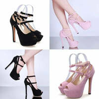 Men Pumps Crossdresser High Heels Spring High-heeled Stiletto Platform Fashion Nighclub Unisex Prom Shoes Pumps Heels Sandals - Thumbnail 4