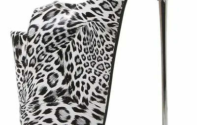 Crossdresser Shallow Mouth Women's Shoes 19cm Thin Heels Cosplay Pumps 22cm High-Heeled Steel Pipe Dance 30cm Leopard Stilettos