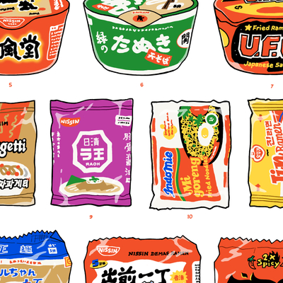 Small print: ramen mini