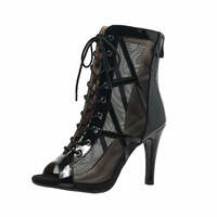 High Heels Women's Sandals New Open Toe Casual Latin Dance Shoes Girls' Ballroom Sandals Large Dance High Heels Women's Shoes 43 - Thumbnail 1