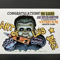 King Koopa Parody Mass Appeal Original Limited Edition Hand Painted Watercolor Sketch Card - Thumbnail 1