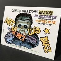 King Koopa Parody Mass Appeal Original Limited Edition Hand Painted Watercolor Sketch Card - Thumbnail 3