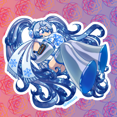 Snow Miku Sticker