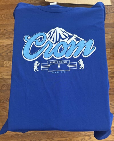 Mountains T-shirt (Dodger Blue Edition)