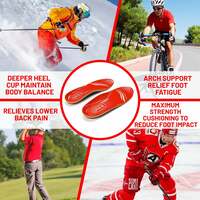 Orthopedic Sport Insole Plantar Fasciitis Flat Foot High Arch Support Men Women Sneaker Orthotic Plantillas Insert Shoe Sole - Thumbnail 1