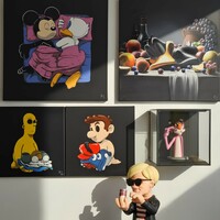 Painting by RX Strip "Sleeping Together"  - Thumbnail 2