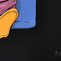Painting by RX Strip "Sleeping Together"  - Thumbnail 1