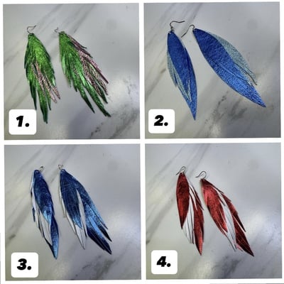 Imperfect 5" angel feathers
