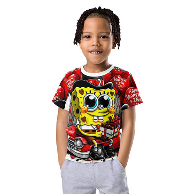 Sponge bob kids crew neck t-shirt