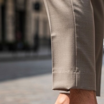 Crafted leather mens classic brown patina leather lace up dress shoes - Thumbnail 1