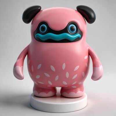 Arttoy by hiroshi yoshii "spring monster" 