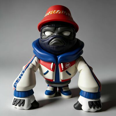 Arttoy by abell octovan & crack the toys "jack john the champ v2" museum of toys (produced)