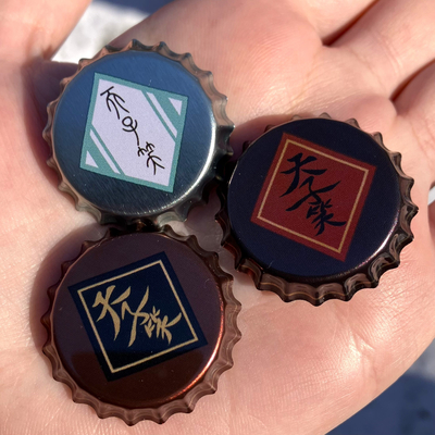 [MXTX MDZS] Emperor's Smile Bottle Cap Buttons