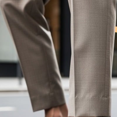 Crafted leather mens classic brown patina leather tassel loafer dress shoes - Thumbnail 1