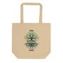 root. breathe. rise. - Eco Tote Bag-1