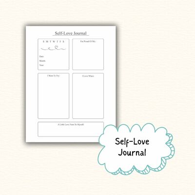 Self-Love Daily Journal PDF
