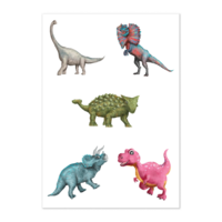 Dinosaur Sticker sheet - Thumbnail 1