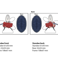Hornet Silksong Acrylic Mini Standee - Thumbnail 2