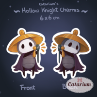 Sherma Hollow Knight  Silksong Acrylic Charms - Thumbnail 2