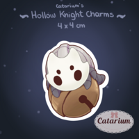Mini Bell Beast Hollow Knight Acrylic Charms - Thumbnail 2
