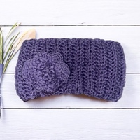 LIBERATED LAVENDER BLOOM HEAD WARMER - Thumbnail 1