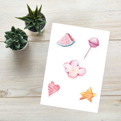 Watercolor Sticker sheet 2