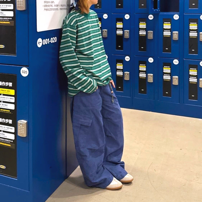 VINTAGE BAGGY CARGO PANTS