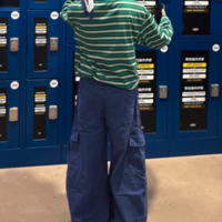 VINTAGE BAGGY CARGO PANTS - Thumbnail 2