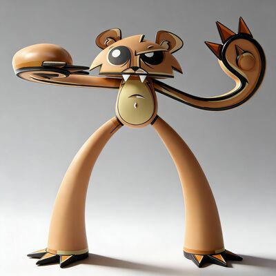 ArTToy by Joe Ledbetter "Ringo Bear Brown Ed."