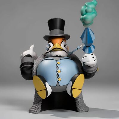 Arttoy by joe ledbetter "dc collectibles the penguin"