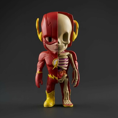 Arttoy by mighty jaxx "the flash dissected" 