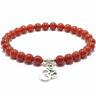 Carnelian yoga bracelet – passion, energy & everyday confidence