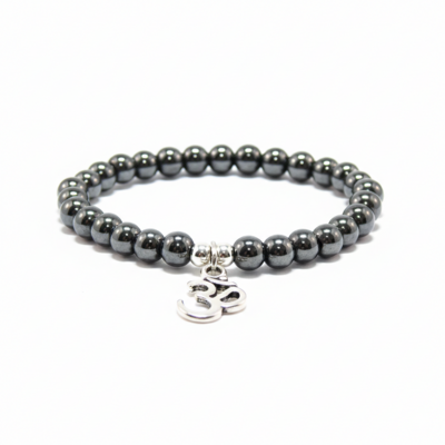 Hematite yoga bracelet – grounding, focus & everyday strength