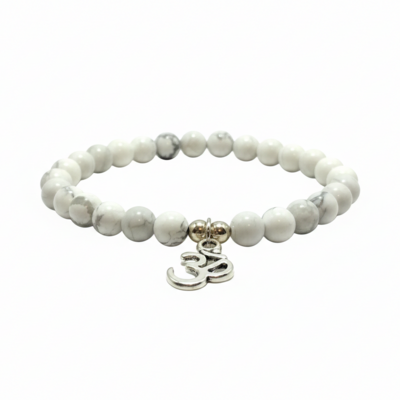 Howlite yoga bracelet – calm, patience & everyday balance