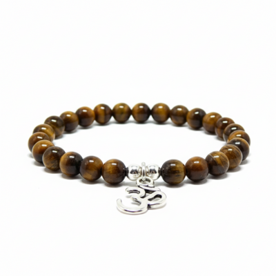 Tiger eye yoga bracelet – confidence, protection & everyday strength