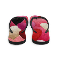 Candy  Frabic Flip-Flops - Thumbnail 2