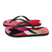 Candy  Frabic Flip-Flops - Thumbnail 4