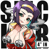 4" Vinyl Stickers: Faye - Thumbnail 1