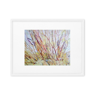Framed canvas - a shift in time