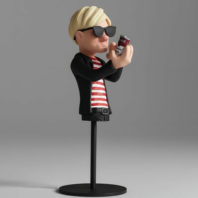 Arttoy by rx strip "a deeply superficial person"