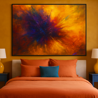 Solar Rift Bloom - Abstract Energy Unbound - Thumbnail 3