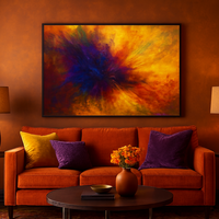 Solar Rift Bloom - Abstract Energy Unbound - Thumbnail 4