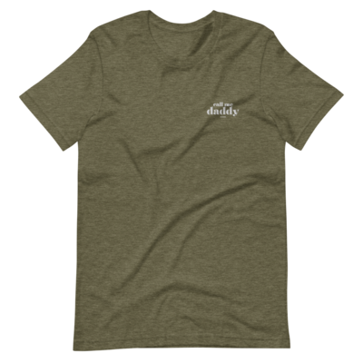 Daddy embroidery tee