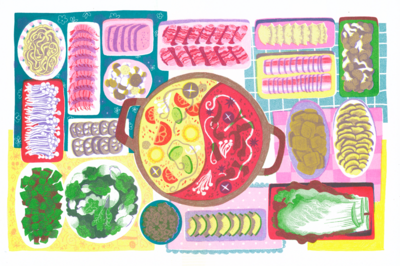 Hot Pot Print