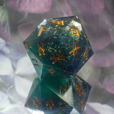 Forest lights rune dice